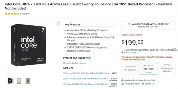 AMD is under great pressure! Intel's high-end U price has been halved: 270K Plus's price/performance ratio exceeds that of i9
