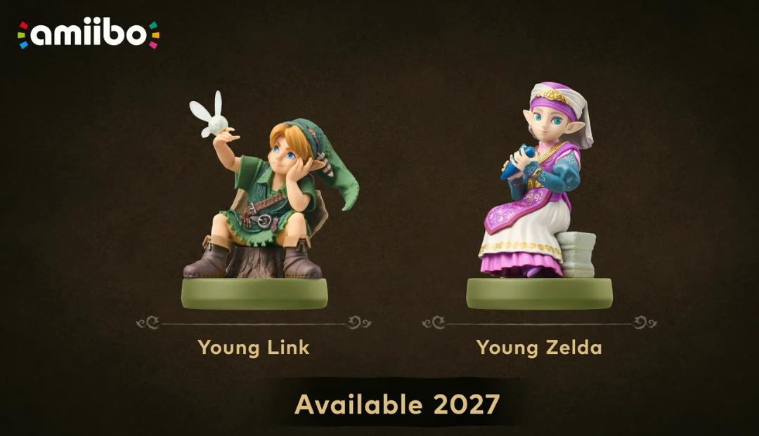 《塞尔达传说：时之笛 重制版》两款角色amiibo预计2027年推出