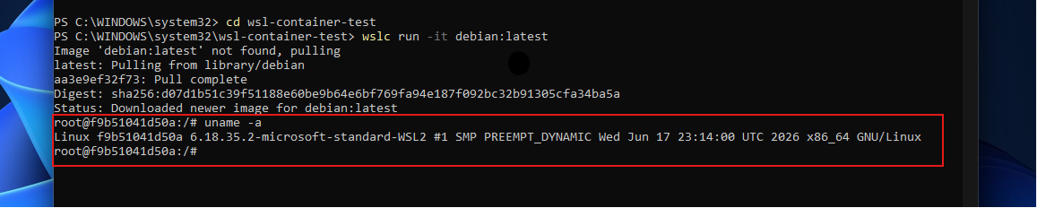 Running-uname-a-inside-a-WSL-container-confirms-it-is-a-real-Linux-kernel-not-a-translation-layer.png