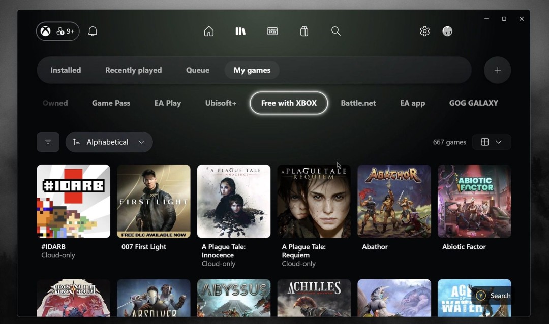 What has changed in the new Xbox PC app? The game library loads faster and the page navigation is smoother
