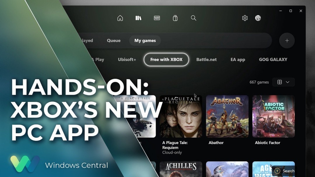 What has changed in the new Xbox PC app? The game library loads faster and the page navigation is smoother