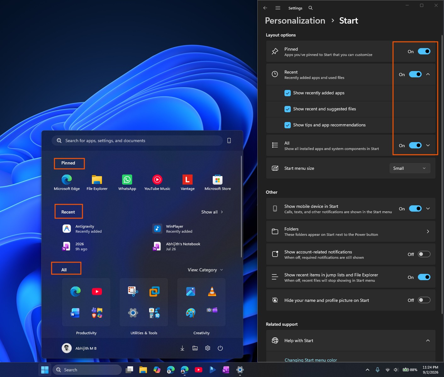 New-toggles-to-hide-Pinned-apps-Recent-and-All-apps-in-Windows-11-after-August-2026-Optional-update.jpg