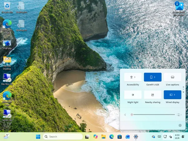 Once-a-phone-is-linked-the-Quick-Settings-tile-shows-its-name.jpg.webp (602×451)