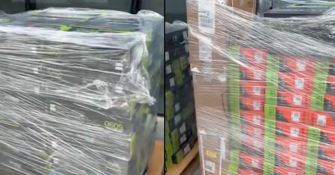 巴西机场三名员工涉嫌盗走两托盘RTX 5090显卡