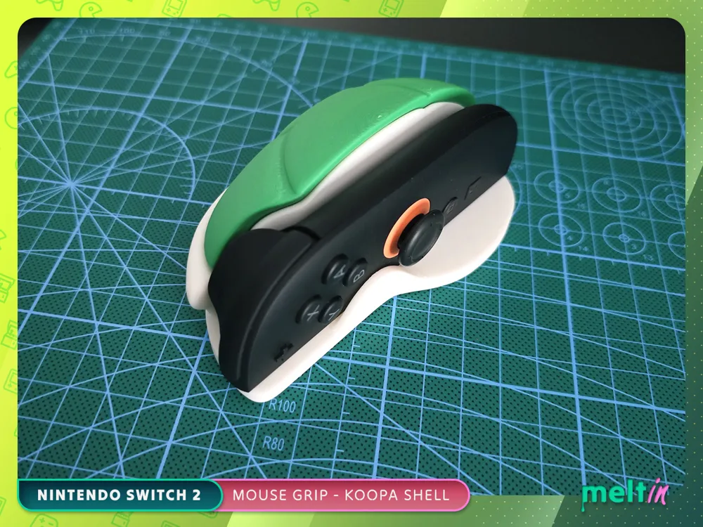 高玩开源switch 2手柄鼠标配件3D打印数据 精致好用