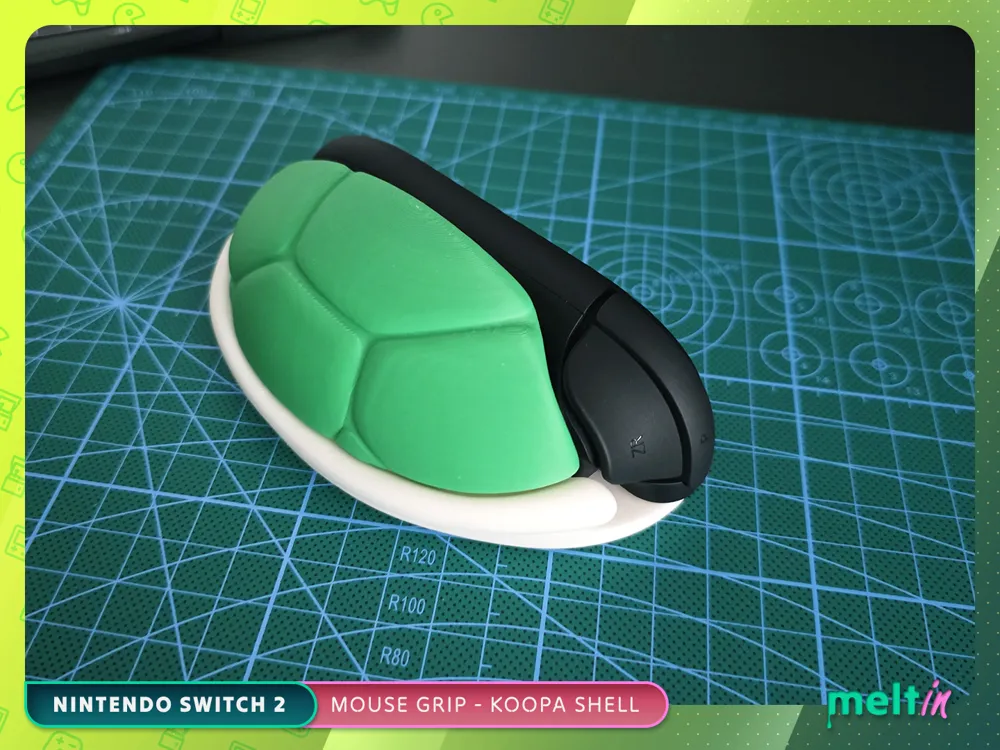 高玩开源switch 2手柄鼠标配件3D打印数据 精致好用