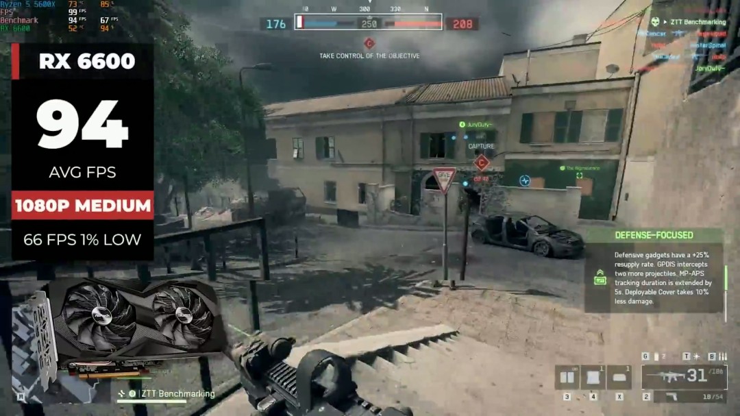 《战地6》低端GPU测试 3060也能跑出百帧