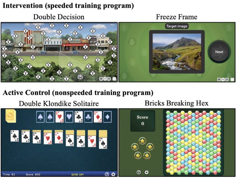 国外新研究 游玩10周大脑训练类游戏可抵消10年脑退化