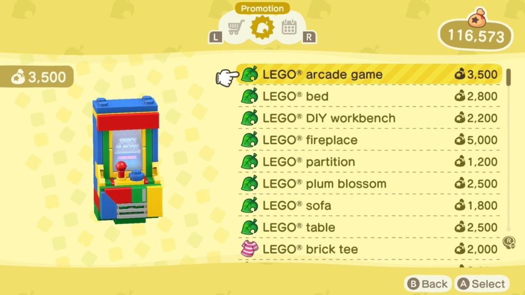 《集合啦!动物森友会》更新新增复古主机功能 并将联动塞尔达、喷射战士与乐高