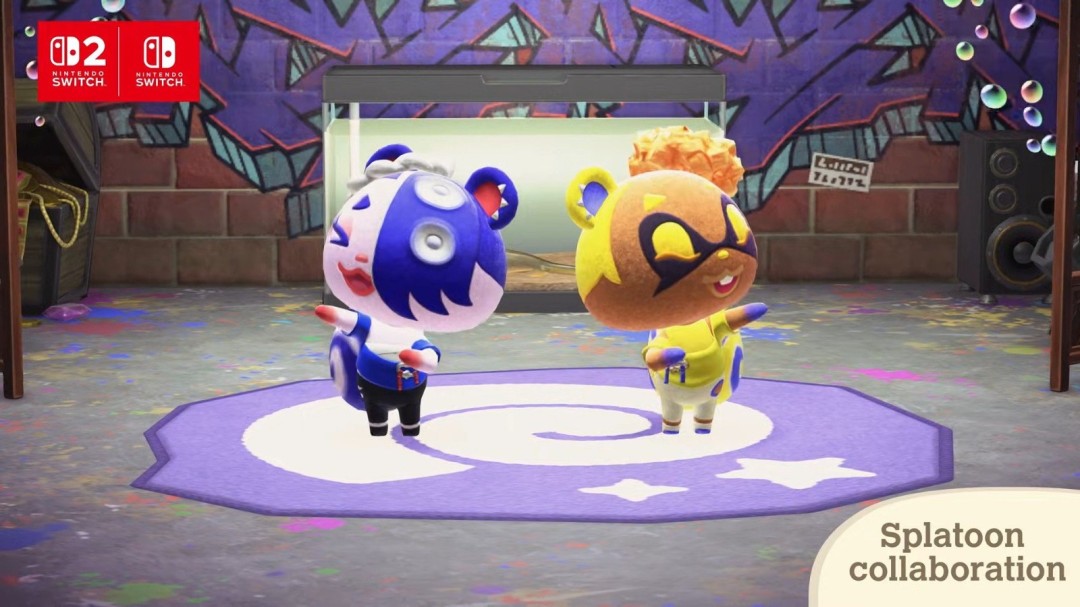 《集合啦!动物森友会》更新新增复古主机功能 并将联动塞尔达、喷射战士与乐高