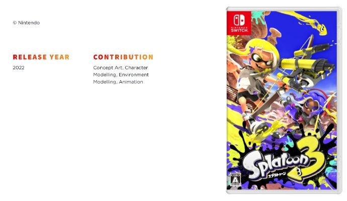 任天堂收购万代南梦宫新加坡工作室 曾开发《喷射战士》