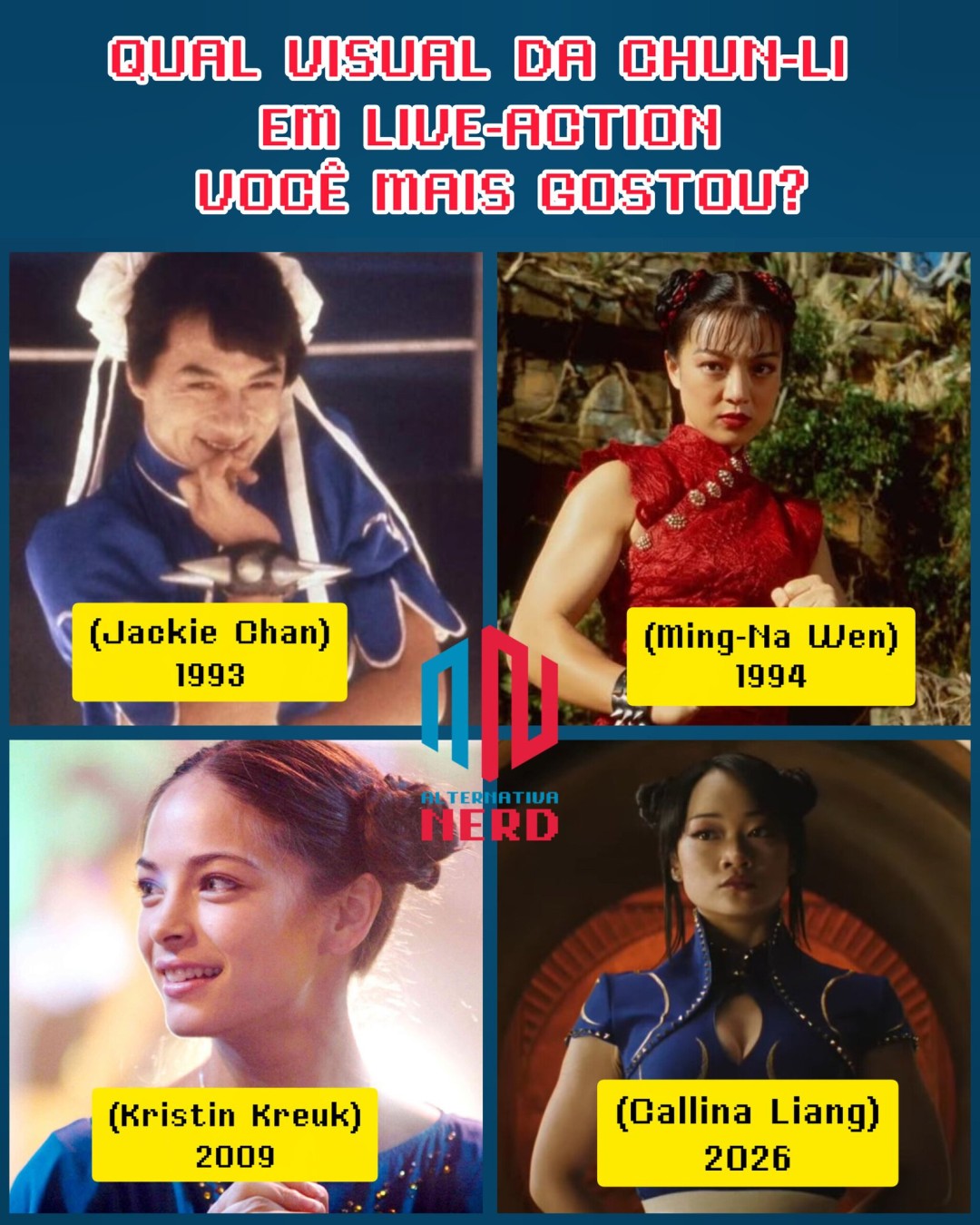 四个春丽,三十年真人改编史:成龙意外成为“天花板”