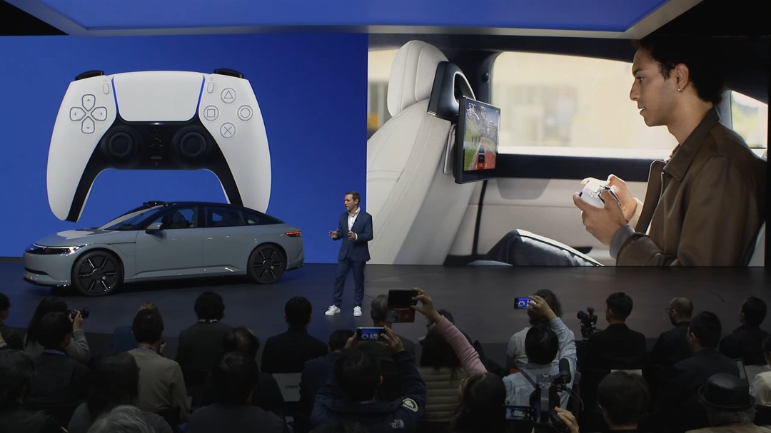 CES：索尼和本田展示电动汽车 本质上是一台PlayStation游戏机