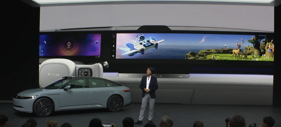 CES：索尼和本田展示电动汽车 本质上是一台PlayStation游戏机