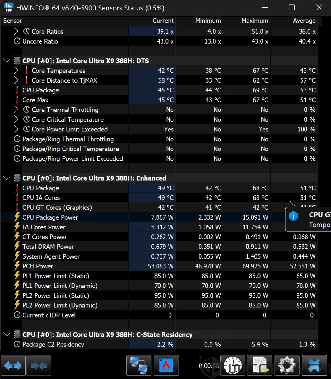 英特尔集显Arc B390测试 性能惊艳、功耗甚至不到50W