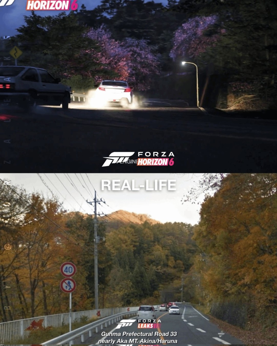 《极限竞速:地平线6》游戏画面与现实对比 真假难辨!