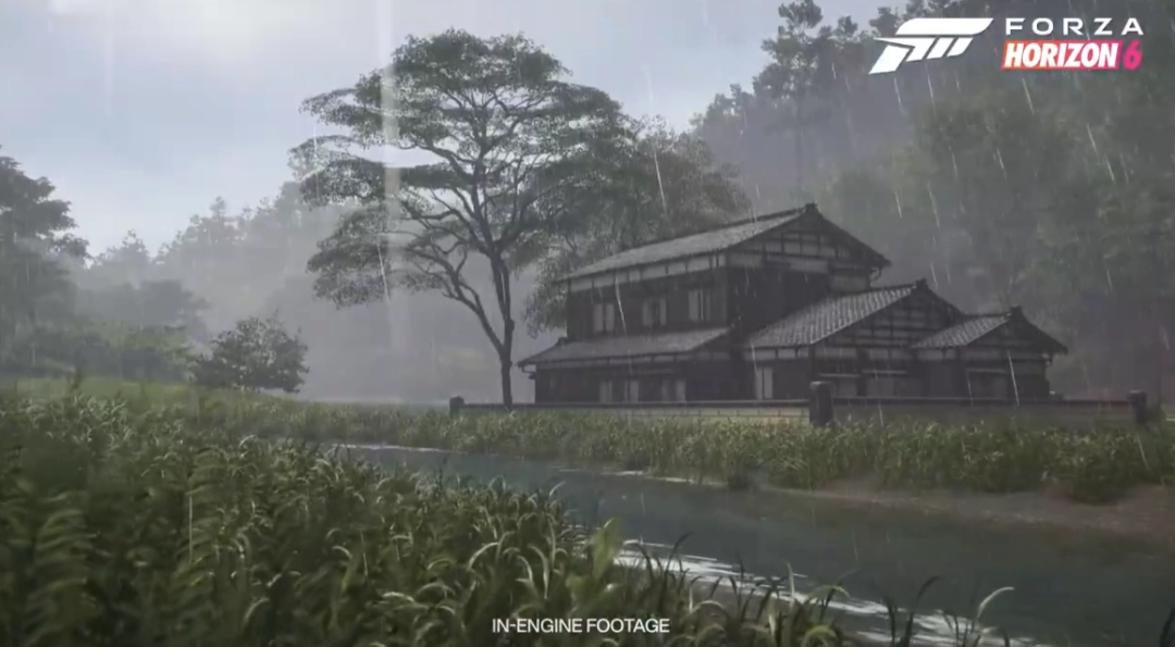 《极限竞速：地平线6》新实机：展现日本平原壮丽风景！