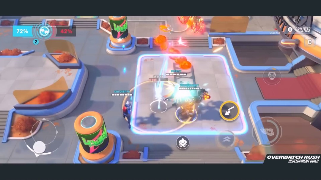 《守望先锋》免费手游《守望先锋Rush》公开 登陆iOS和安卓平台