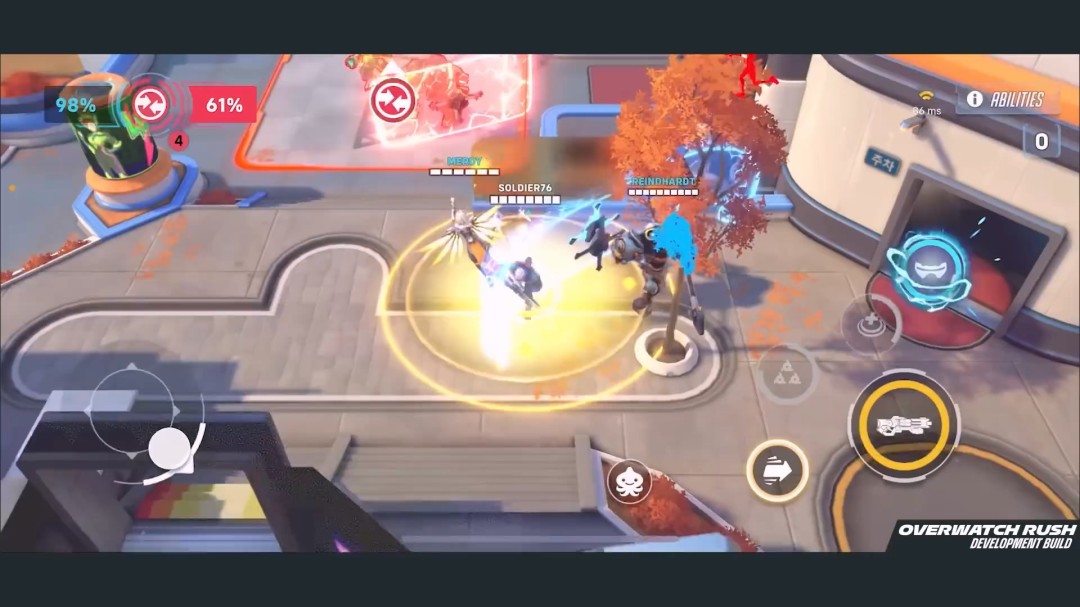 《守望先锋》免费手游《守望先锋Rush》公开 登陆iOS和安卓平台