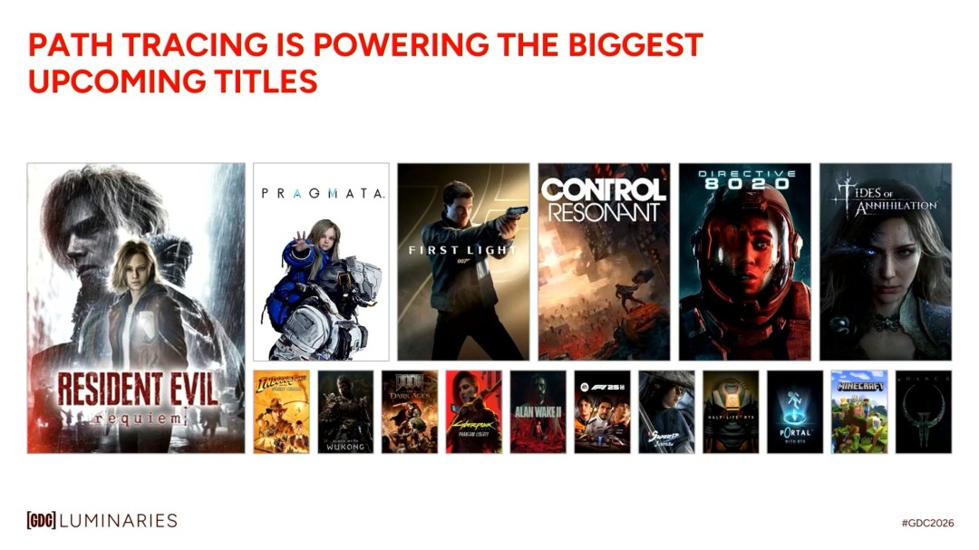 英伟达：未来GPU路径追踪性能将是10系的100万倍