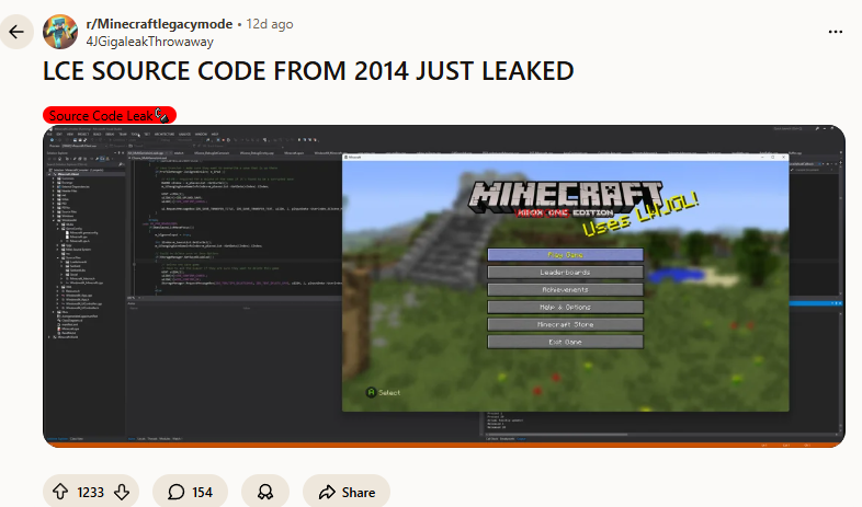 《我的世界》源码泄露后，外国人也有了自己的《迷你世界》