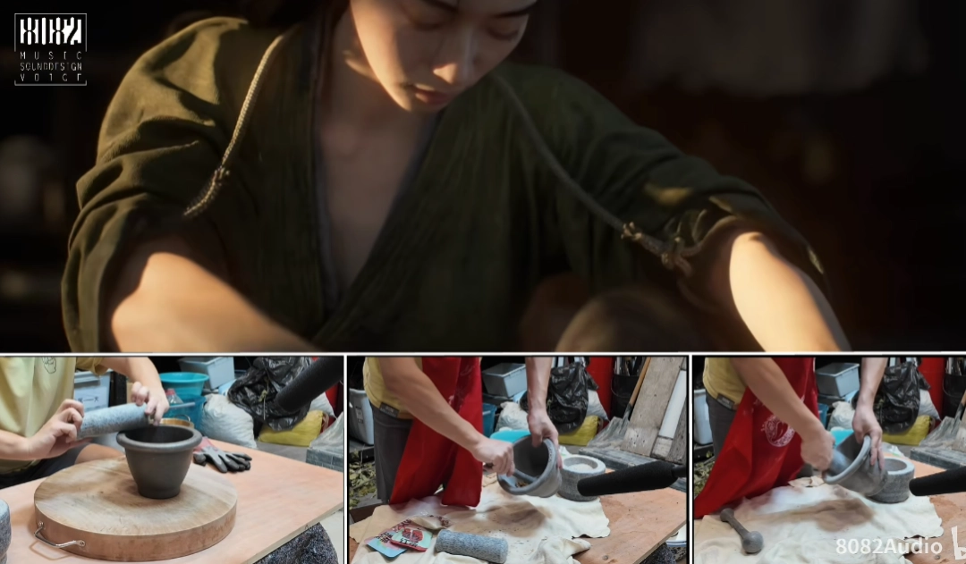 《黑神话：钟馗》实机短片制作花絮曝光 真食材烹饪诱人美食