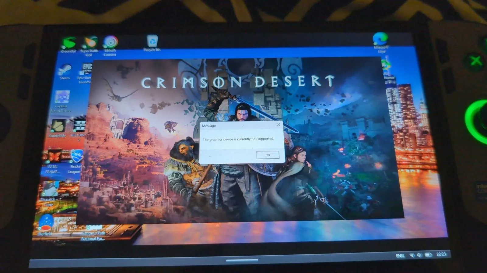 《红色沙漠》不支持英特尔独显 用户可申请退款