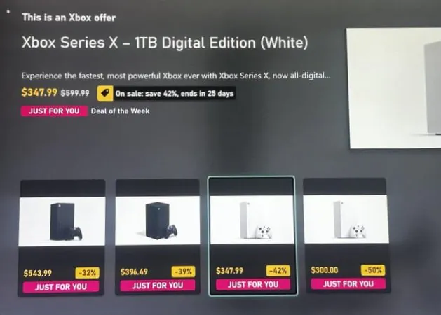 Xbox卖不动了!微软竟半价大甩卖Xbox Series X|S