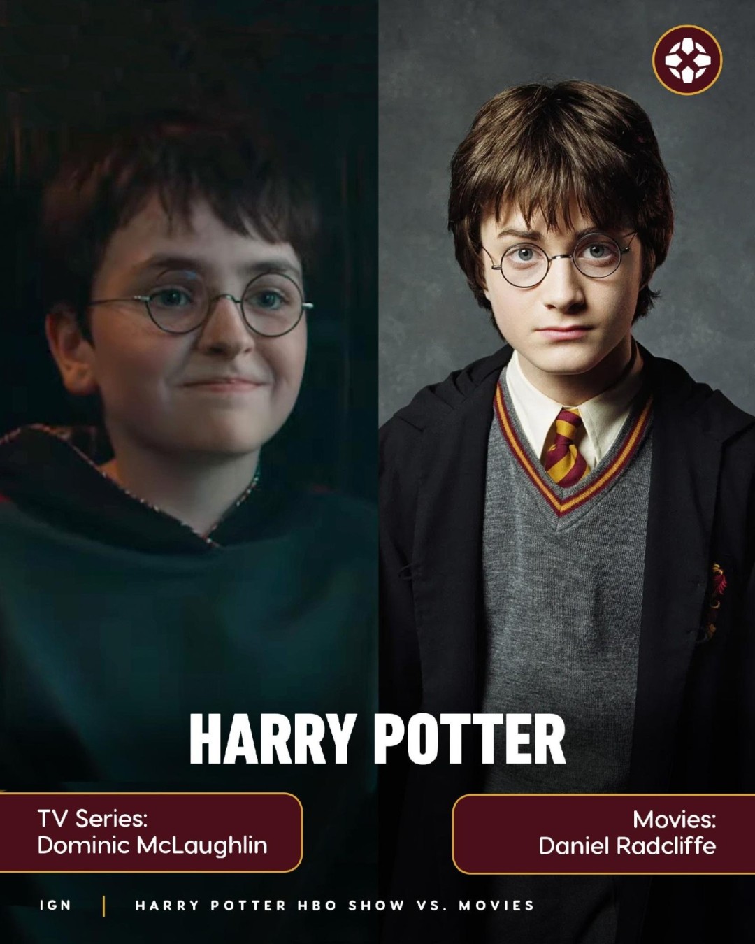 IGN发布《哈利波特》剧版与电影版角色对比 粉丝称电影版完胜