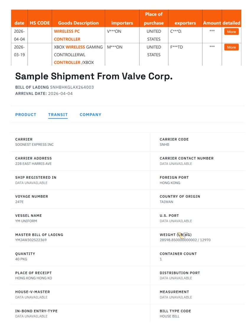 V社新Steam手柄要来了 首批大货已运抵美国