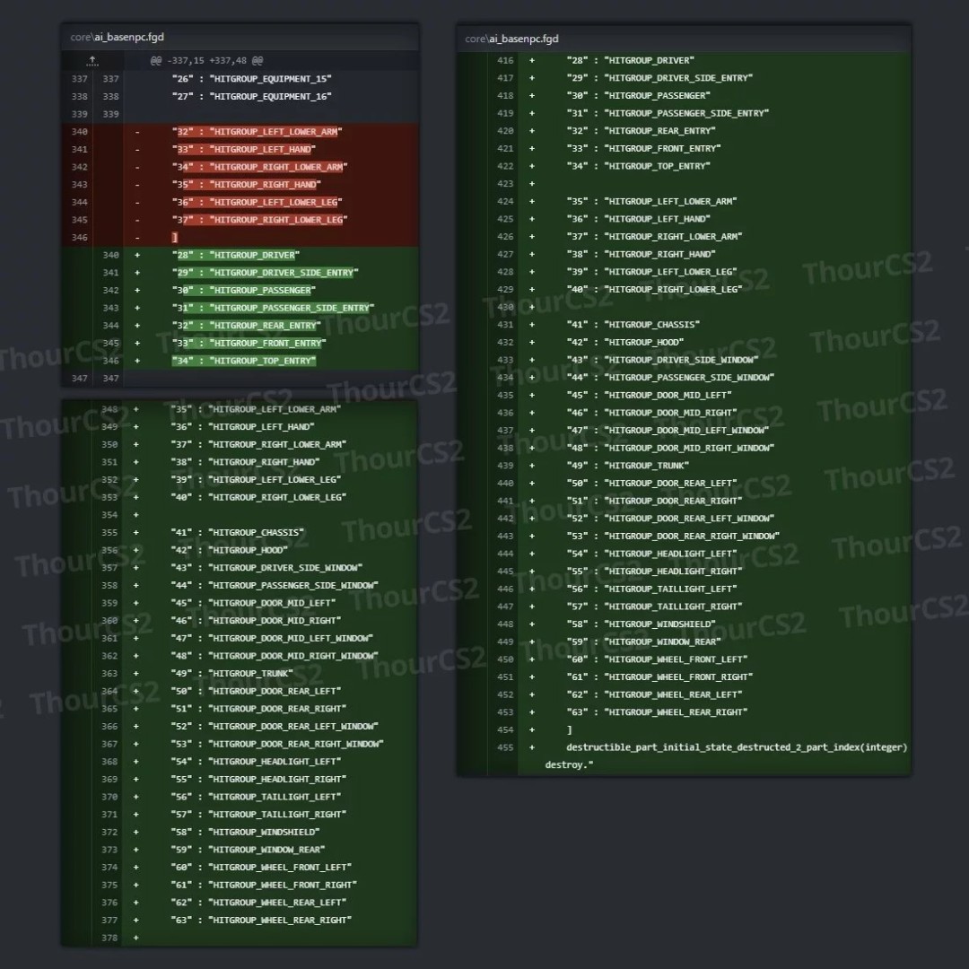 《CS2》要出载具了？更新文件曝光系统雏形 车门车窗可破坏