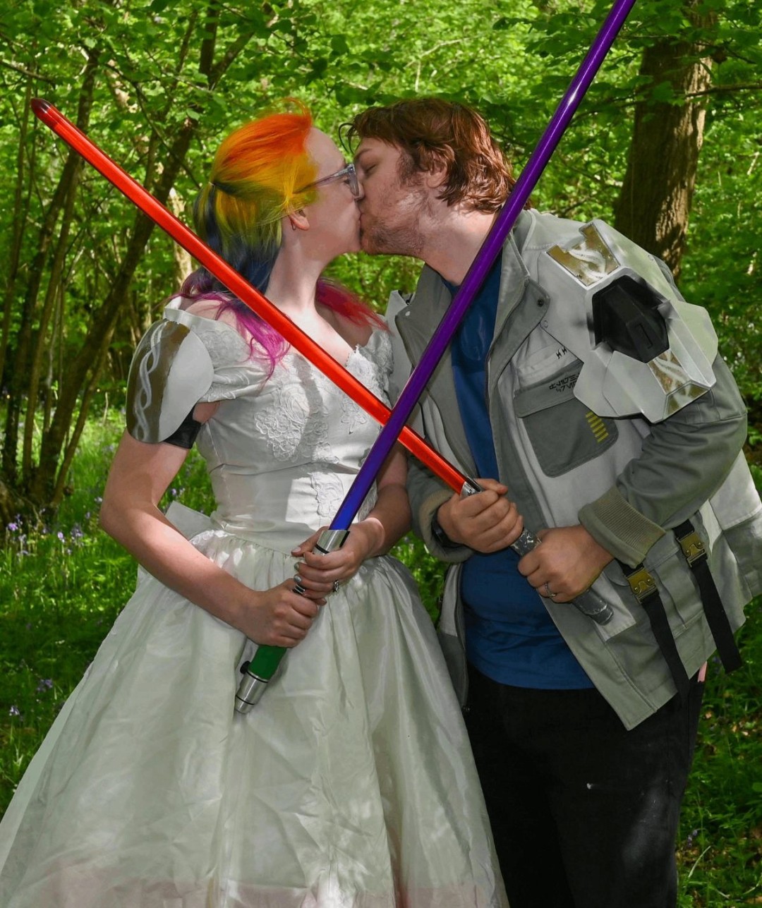 Ein hartgesottener Vater verbrachte zwei Jahre damit, eine „interstellare Traumhochzeit“ für seine Tochter zu gestalten