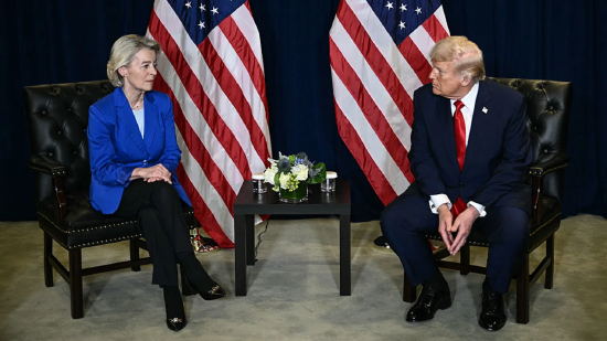 El 23 de septiembre de 2025, el presidente estadounidense Trump y la presidenta de la Comisión Europea, von der Leyen, celebraron una reunión bilateral al margen de la Asamblea General de las Naciones Unidas en Nueva York.
