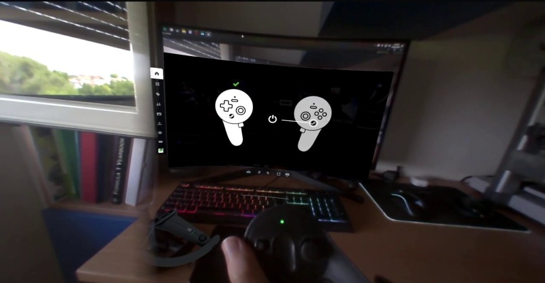 Steam Frame의 첫 튜토리얼 영상 공개, VR 헤드셋 인터페이스 실제 영상 유출