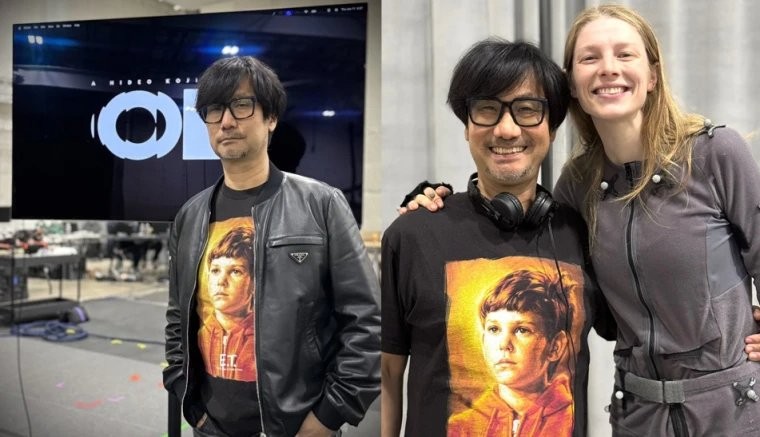 Hideo Kojima postou uma foto com uma modelo americana durante o desenvolvimento de “OD”
