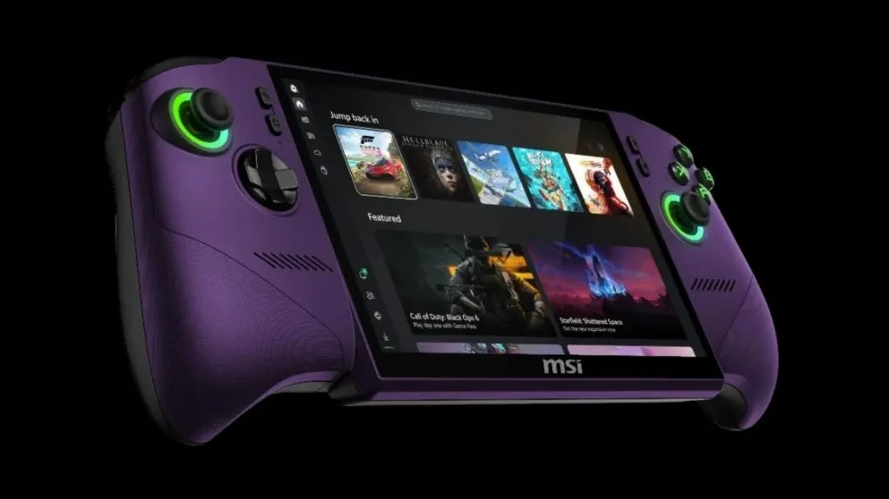 La consola portátil de MSI tiene un precio de hasta 1.800 dólares y los ejecutivos predicen que el precio aumentará