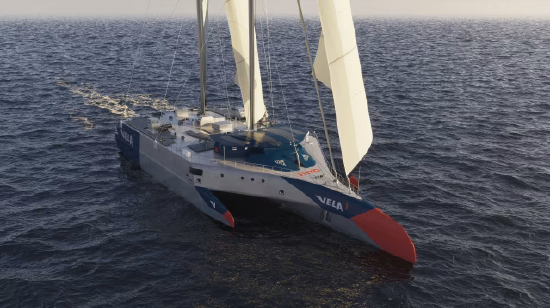 A DHL planeja usar o navio movido a energia eólica para realizar remessas transatlânticas de carga a partir do próximo ano.
