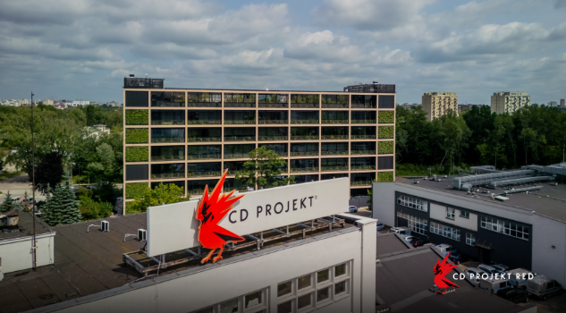 CDPR informa de un acontecimiento feliz no oficial: los patos reales en el edificio de la sede han empollado huevos y han sido trasladados de forma segura.