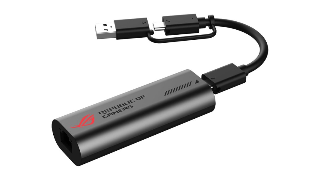 华硕推出ROG USB-C10G:万兆USB有线网卡