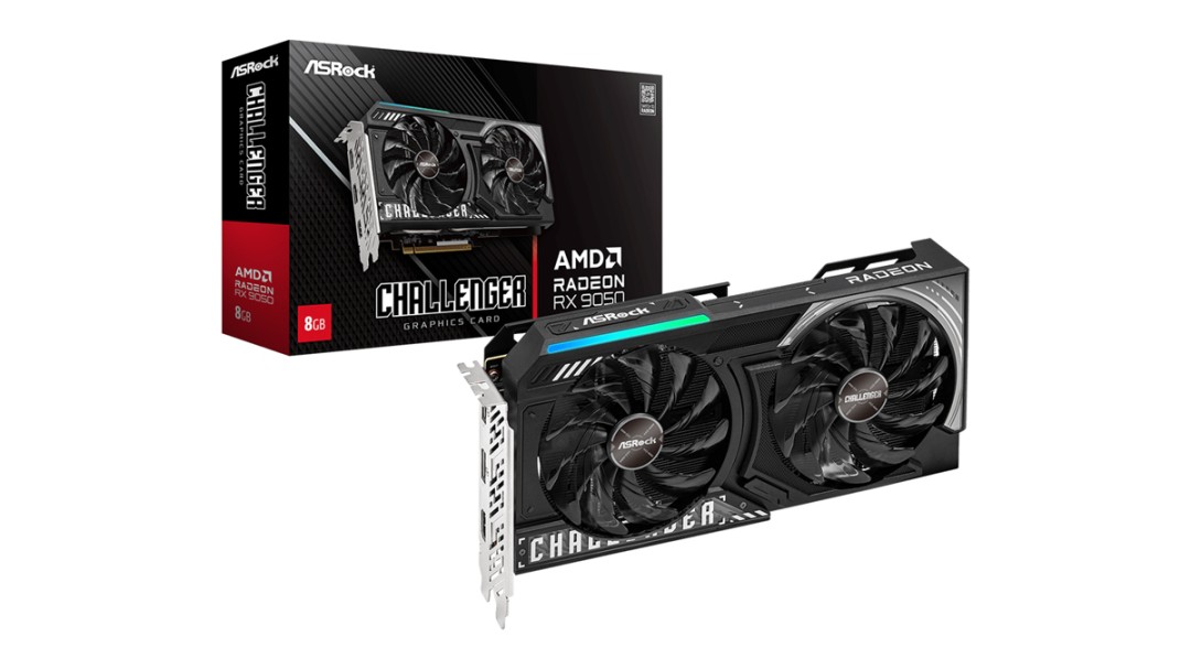RX 9050性能测试 1080P落后RTX 5050 20%