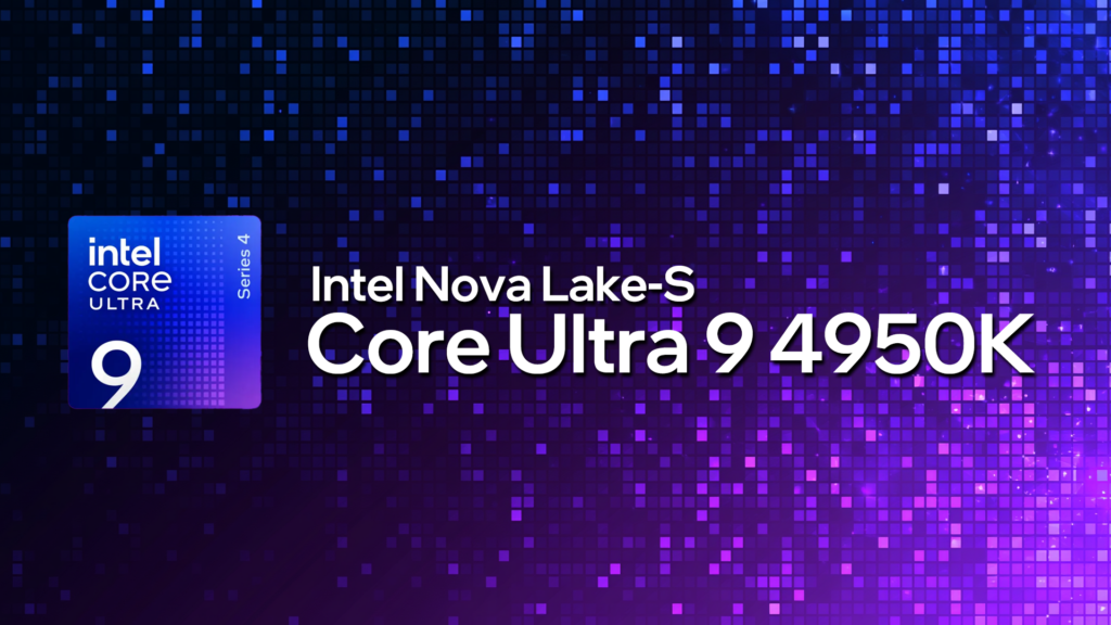 世界最快消费级CPU!英特尔Ultra 9 4950K跑分泄露