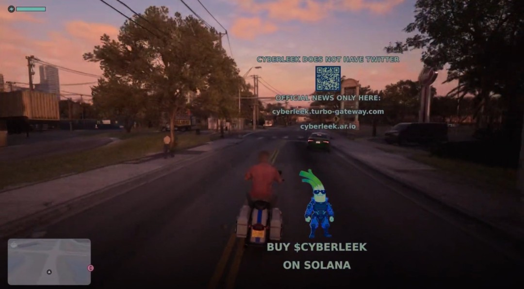 《GTA6》两段全新泄露实机 警匪追逐与夜景枪战!