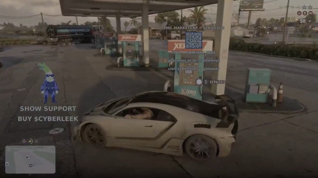 《GTA6》第七个视频泄露 杰森开超跑抢劫